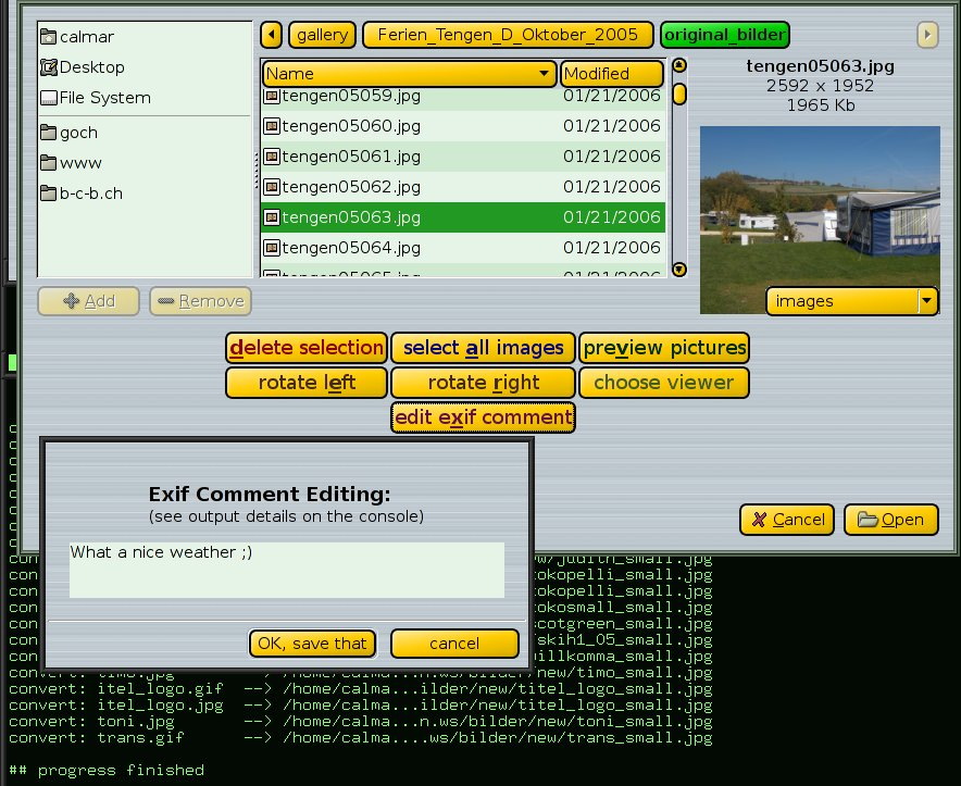 Calmar's Picture Resizer Tool Dialog Screenshot